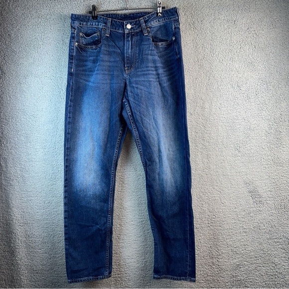 Bonobos Jeans Mens 33x32 Blue All Season Straight Fit Y2K Cowboy Western Denim - Picture 1 of 10